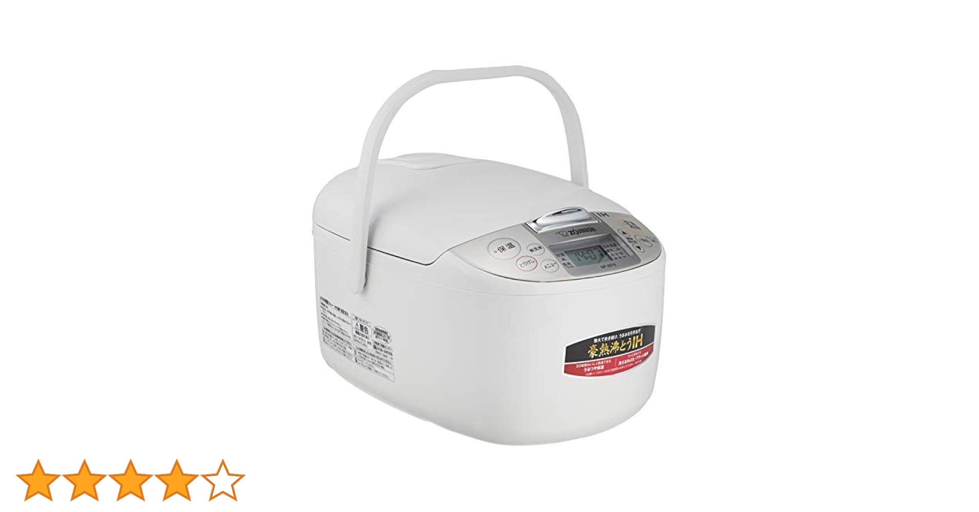 Amazon | 象印マホービン 炊飯器 1升 ホワイト NP-XB18-WA